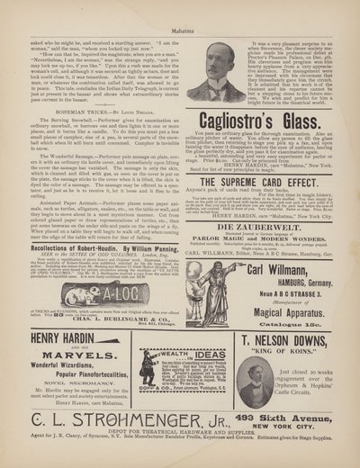 Stevenson, Publicités - American School