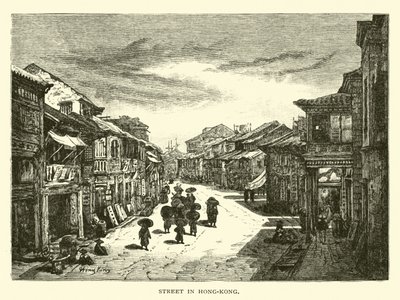 Rue à Hong-Kong - American School
