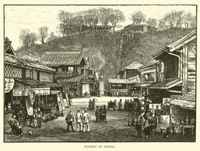 Rue à Tokyo - American School