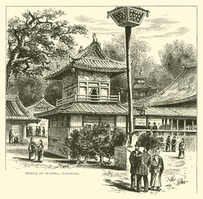 Temple de Bouddha, Nagasaki - American School