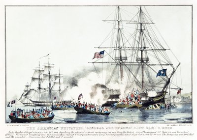 Le corsaire américain "General Armstrong" Capt. Sam C. Reid - American School