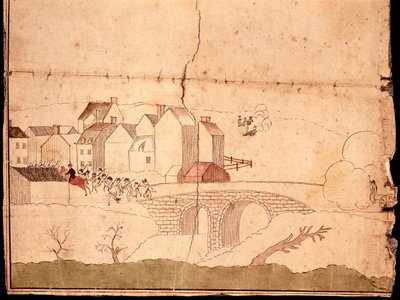 La bataille de Lexington et Concord - American School