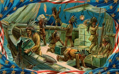 La Boston Tea Party - American School