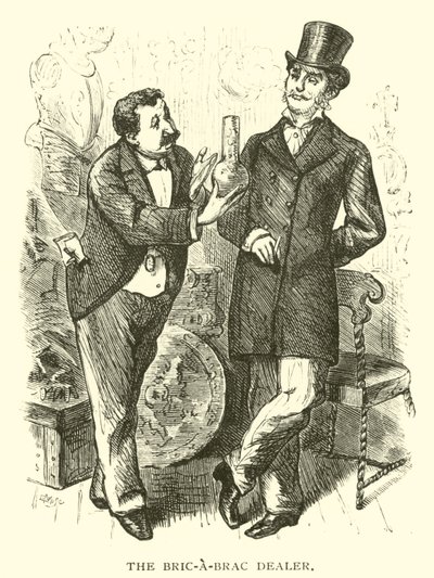 Le marchand de bric-à-brac - American School