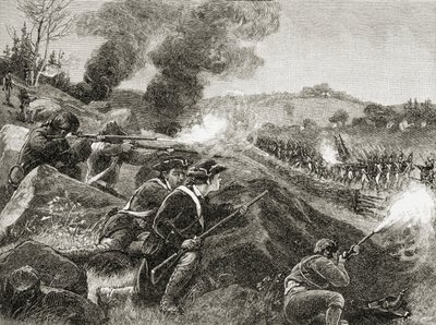 Les Britanniques se retirant de Lexington, de 