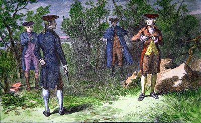 Le Duel Burr-Hamilton - American School