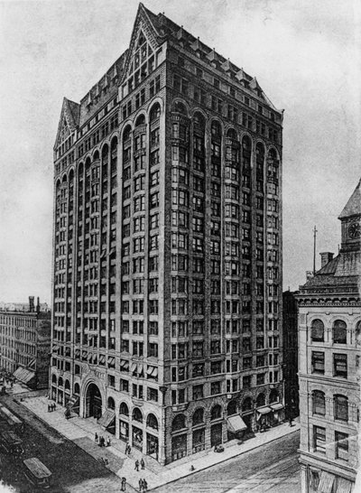 Le Capitole, également connu sous le nom de Temple maçonnique, Chicago, 1892-1939 - American School
