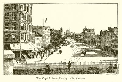 Le Capitole, depuis Pennsylvania Avenue - American School