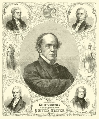 Les juges en chef des États-Unis, août 1864 - American School