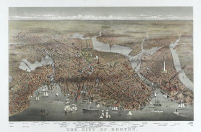 La ville de Boston, pub. 1873 - American School