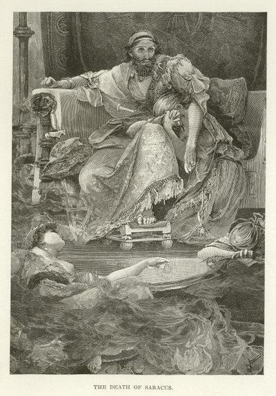 La mort de Saracus - American School
