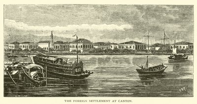 La concession étrangère à Canton - American School