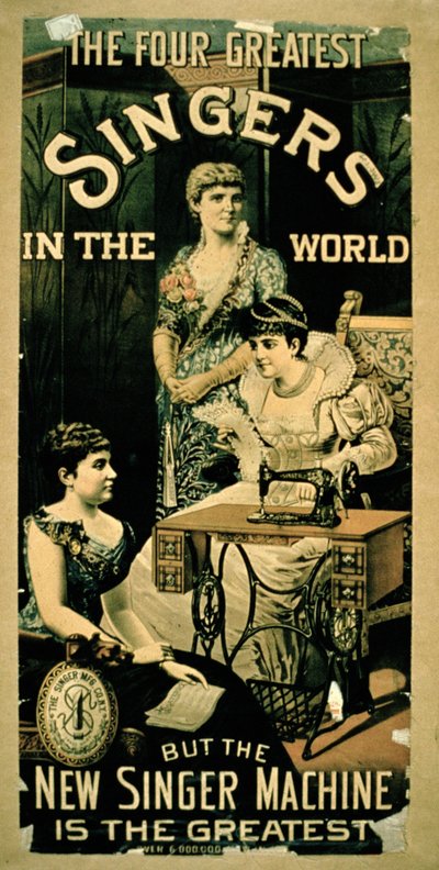 Les quatre plus grands chanteurs du monde, mais la nouvelle machine Singer est la meilleure - American School