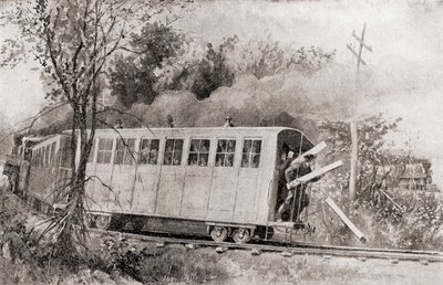 La grande chasse à la locomotive ou le raid d