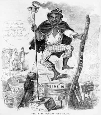 Le grand original Wide-Awake, vers 1860 - American School
