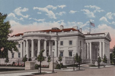 The Memorial Continental Hall, Washington DC (lithographie couleur) - American School