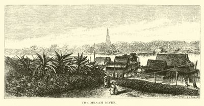 Le fleuve Menam - American School