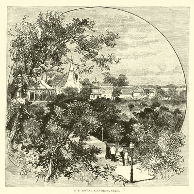 Les jardins royaux, Siam - American School