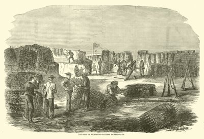 Le siège de Vicksburg, batterie Hickenlooper, juin 1863 - American School