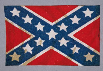 Drapeau de bataille de la Croix du Sud des forces confédérées - American School