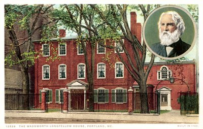 La maison Wadworth Longfellow, Portland, Maine - American School