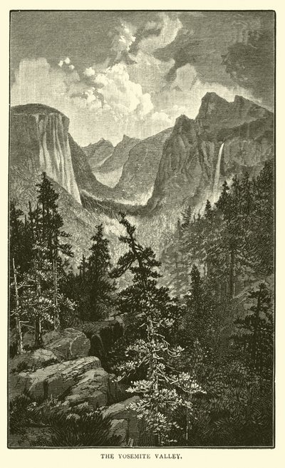 La vallée de Yosemite - American School