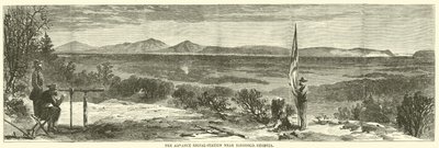 La station de signalisation avancée près de Ringgold, Géorgie, mai 1864 - American School