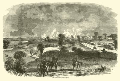 Les approches de Vicksburg, mai 1863 - American School