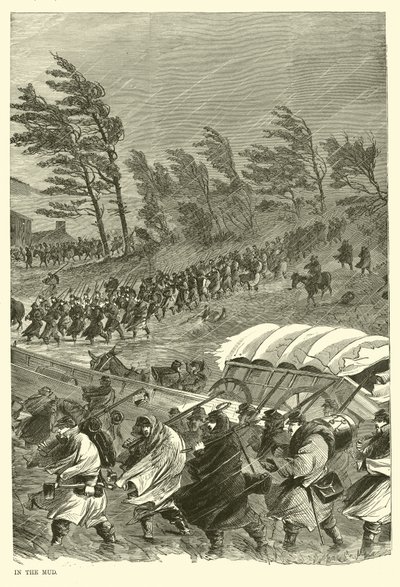 La campagne dans la boue, janvier 1863 - American School