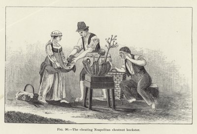 Le marchand de marrons napolitain tricheur - American School