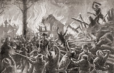 La guerre civile au Kansas alias Bleeding Kansas, Bloody Kansas ou la Border War, de 
