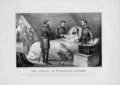 La mort de Stonewall Jackson - American School
