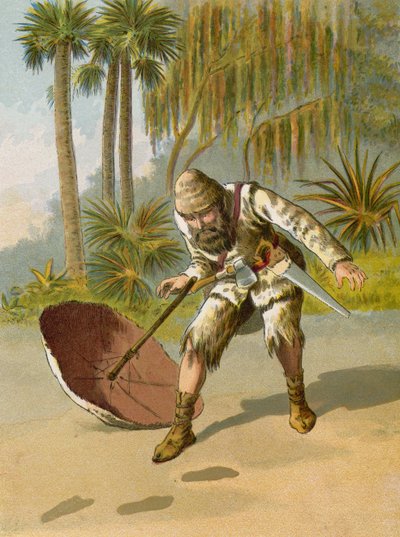 Les empreintes dans le sable - American School
