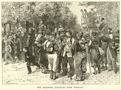 Les prisonniers revenant d