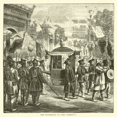 La procession vers les vice-rois - American School