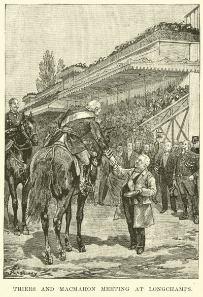 Rencontre de Thiers et Macmahon à Longchamps - American School