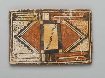 Carreau, fabriqué à Mesa, Arizona par le peuple Hopi - American School