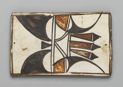 Carreau, fabriqué à Mesa, Arizona par le peuple Hopi - American School