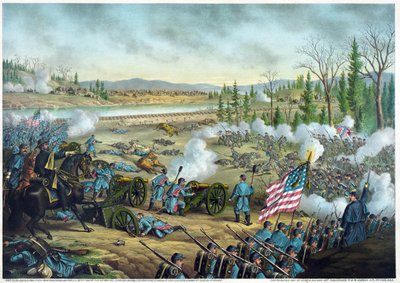 Guerre civile américaine : Bataille de Stone River, ou 2e bataille de Murfreesboro, Tennessee, 31 décembre - American School