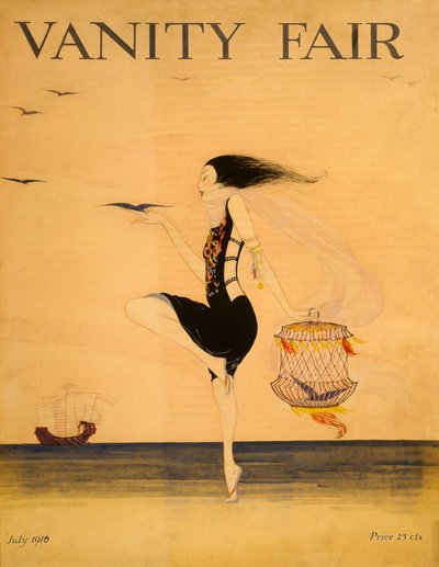 Couverture de Vanity Fair, juillet 1916 - American School