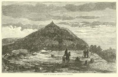 Vue de Kenesaw depuis Little Kenesaw, juin 1864 - American School