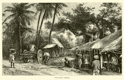 Village, Inde - American School
