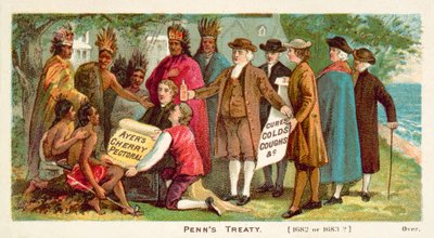 Traité de William Penn avec les Indiens d