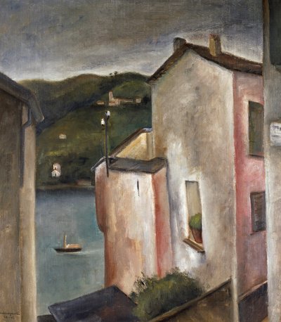 Les maisons sur le lac - Amerigo Canegrati