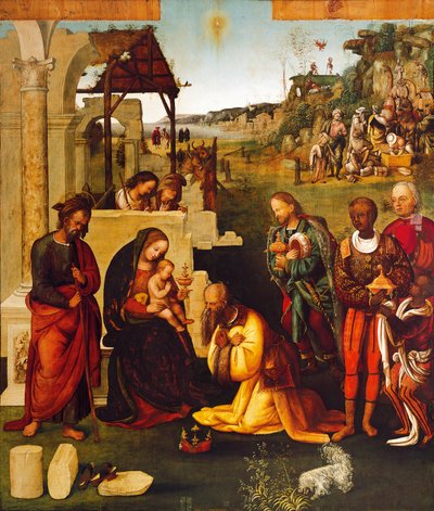 Adoration des mages - Amico Aspertini