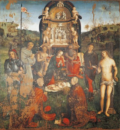 Nativité, par Amico Aspertini - Amico Aspertini