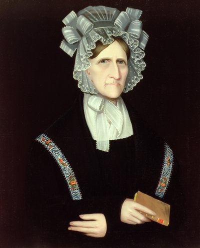 Portrait de Katherine Salisbury Newkirk Hickok, vers 1825 - Ammi Phillips