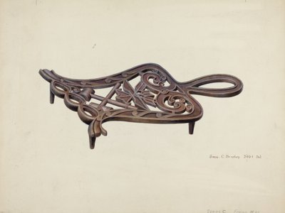 Support de fer plat - Amos C. Brinton