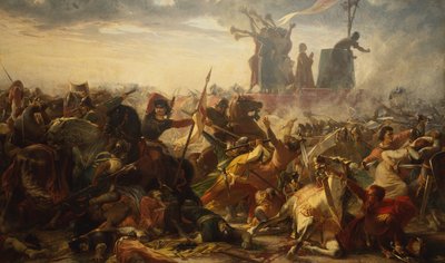 Bataille de Legnano, 29 mai 1176, c.1860 - Amos Cassioli