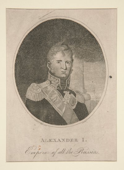 Alexandre Ier, Empereur de toutes les Russies - Amos Doolittle
